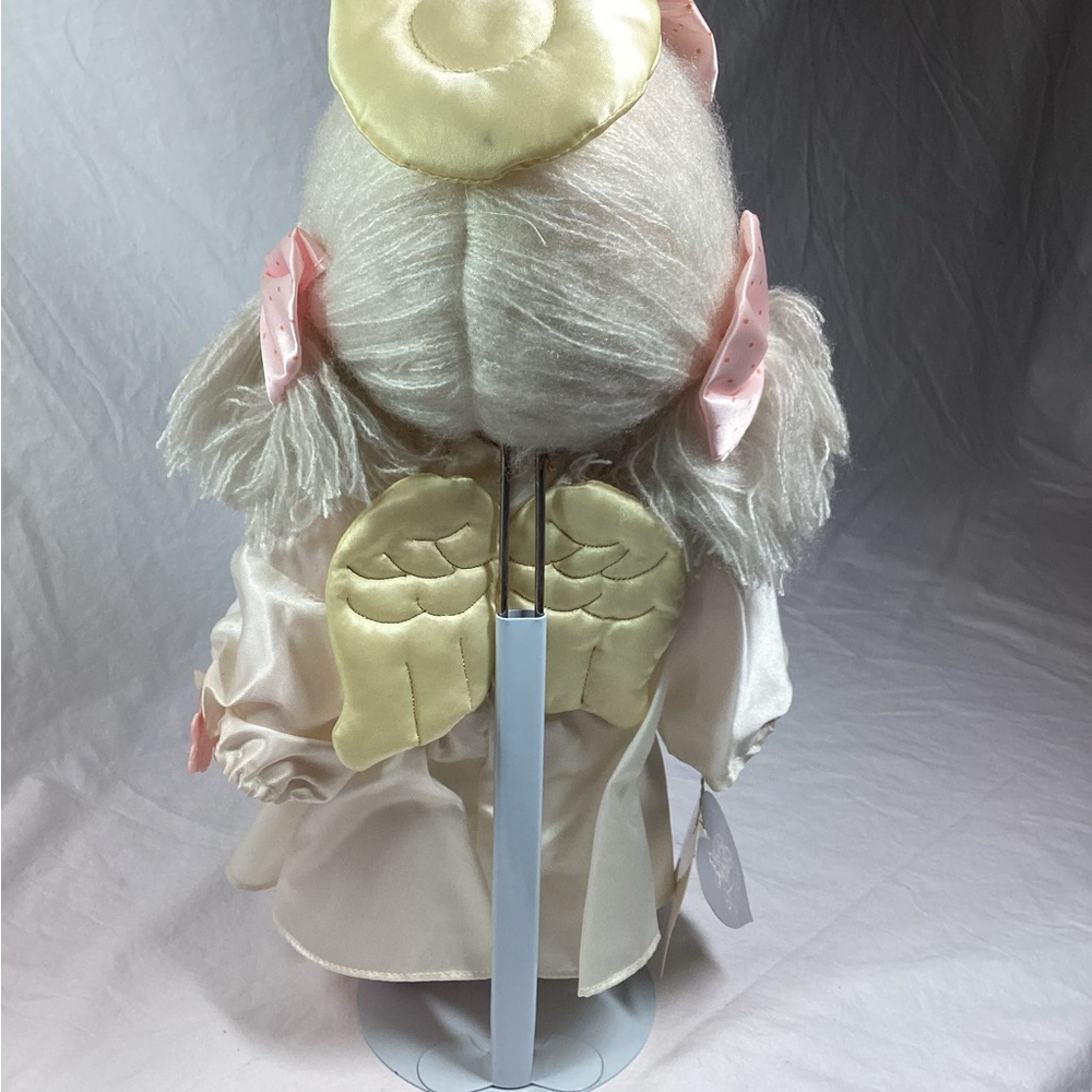 Angie Angel Precious Moments Plush 16" Angie Angel 4569 Doll Applause STAND - Picture 8 of 13